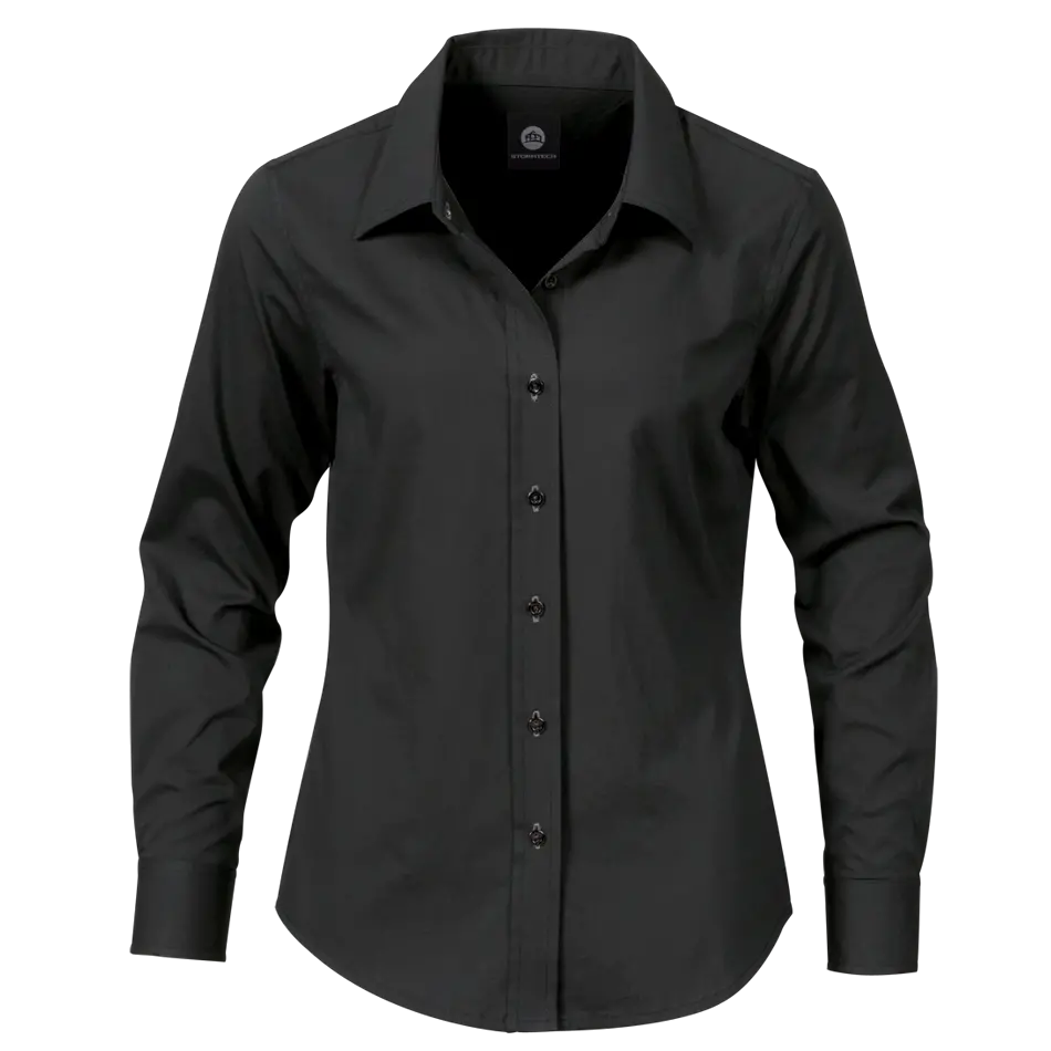 Black dress shirt PNG image