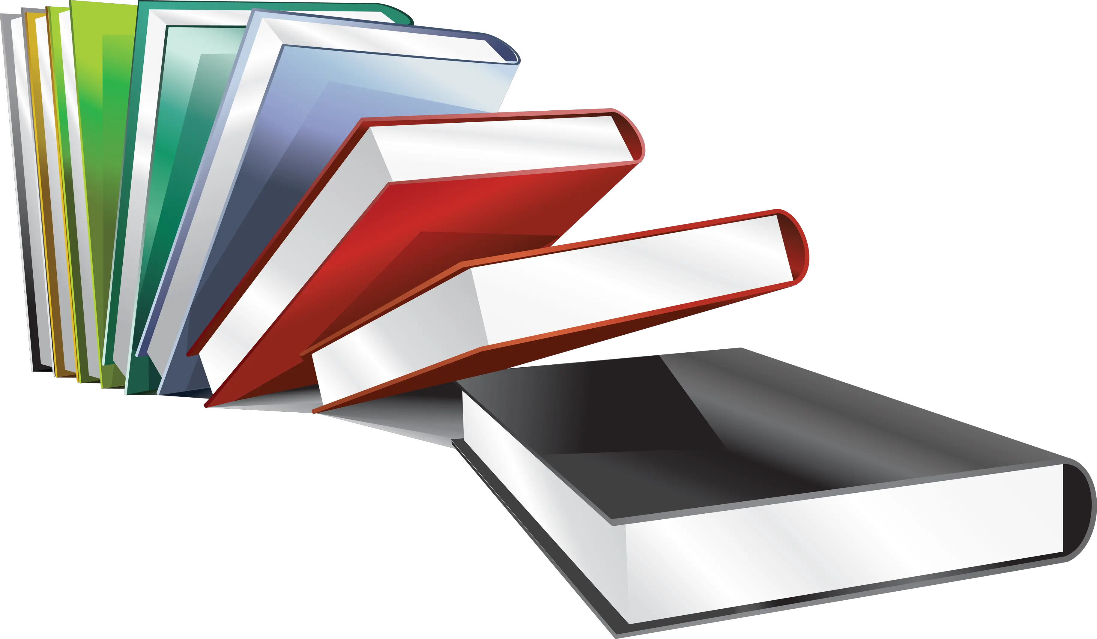 Books PNG image with transparency background