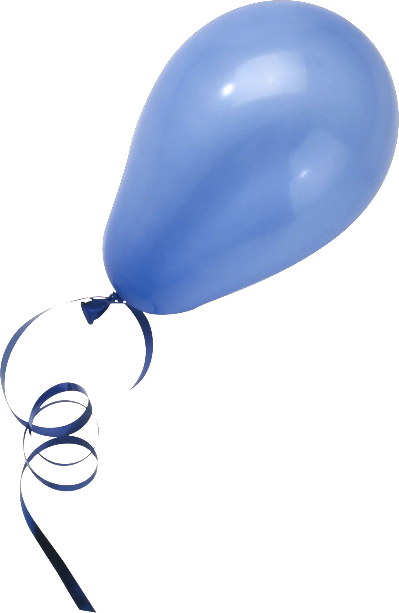 Blue balloon PNG image