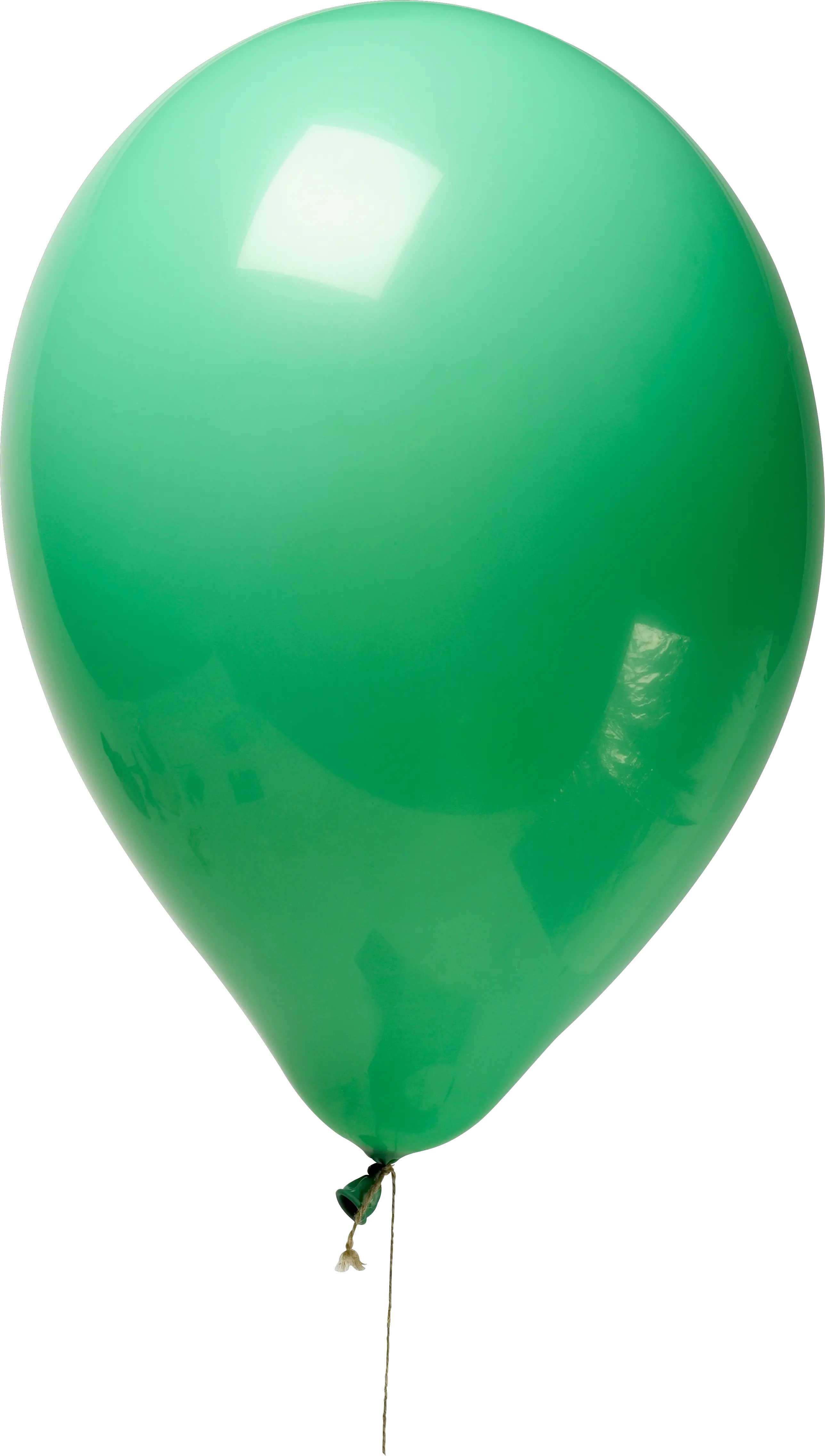 Green balloon PNG image