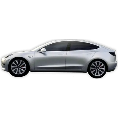 Tesla car PNG