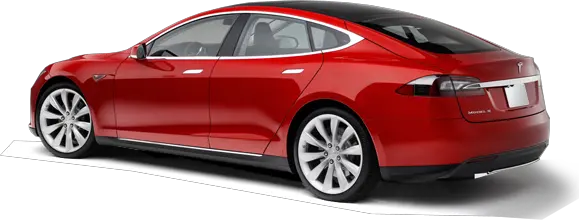 Tesla car PNG