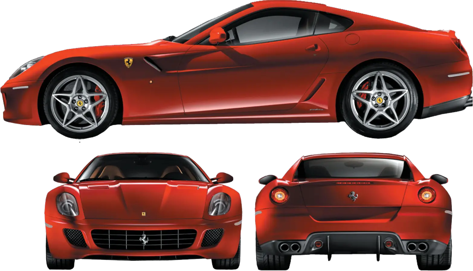 Ferrari car PNG image