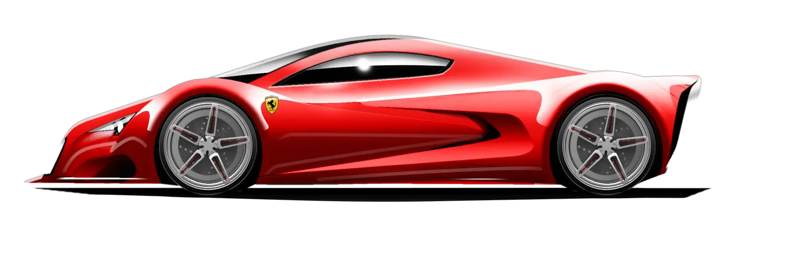 Ferrari car PNG image