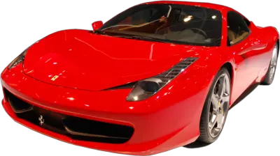 red ferrari car PNG image