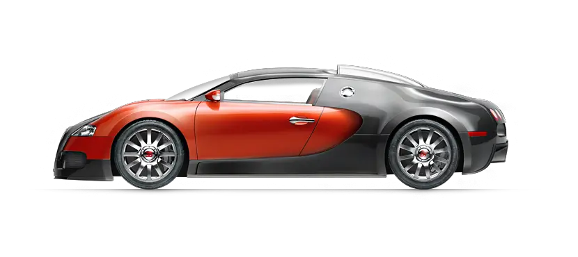 Bugatti car PNG