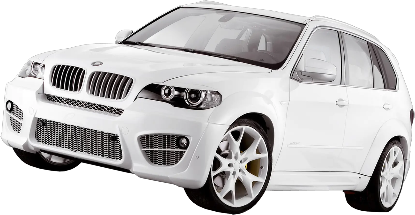 white BMW PNG image free download