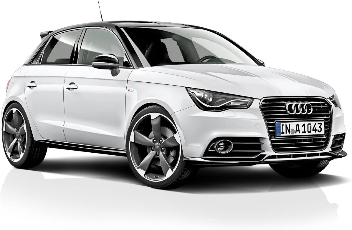 white AUDI PNG car image