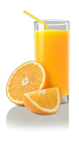 Orange juice PNG image
