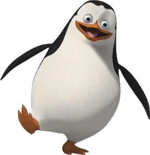 Madagascar penguin PNG image