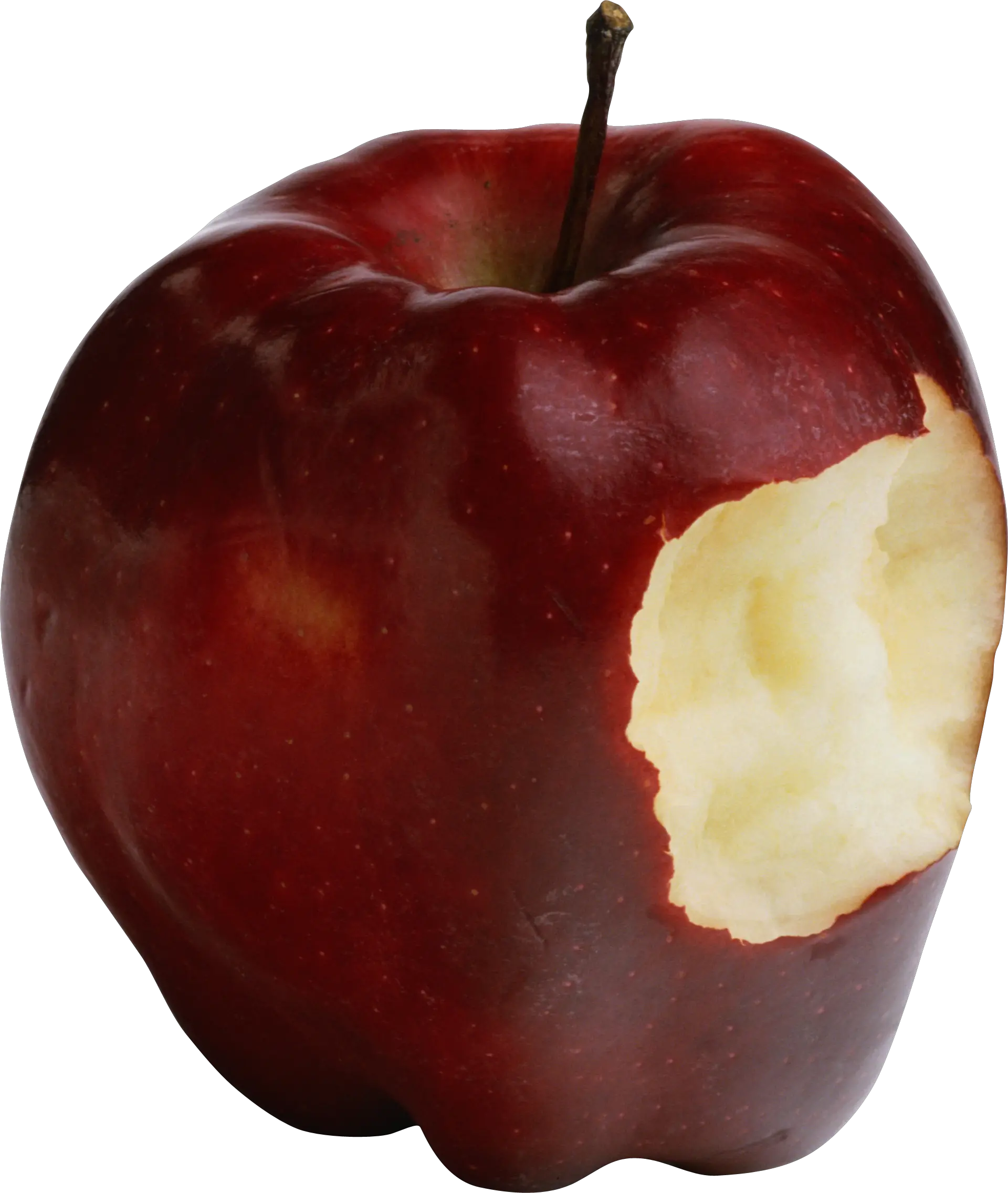 apple bitten off PNG