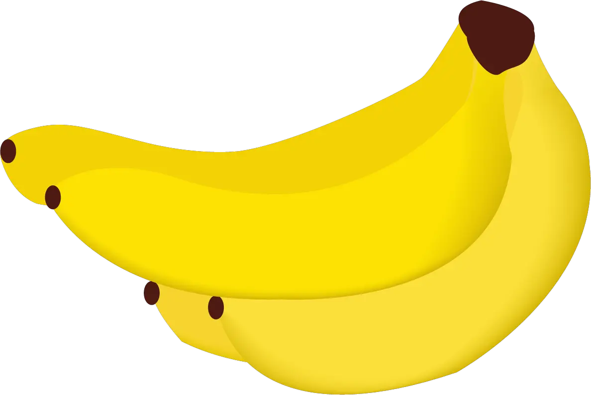 yellow bananas PNG image